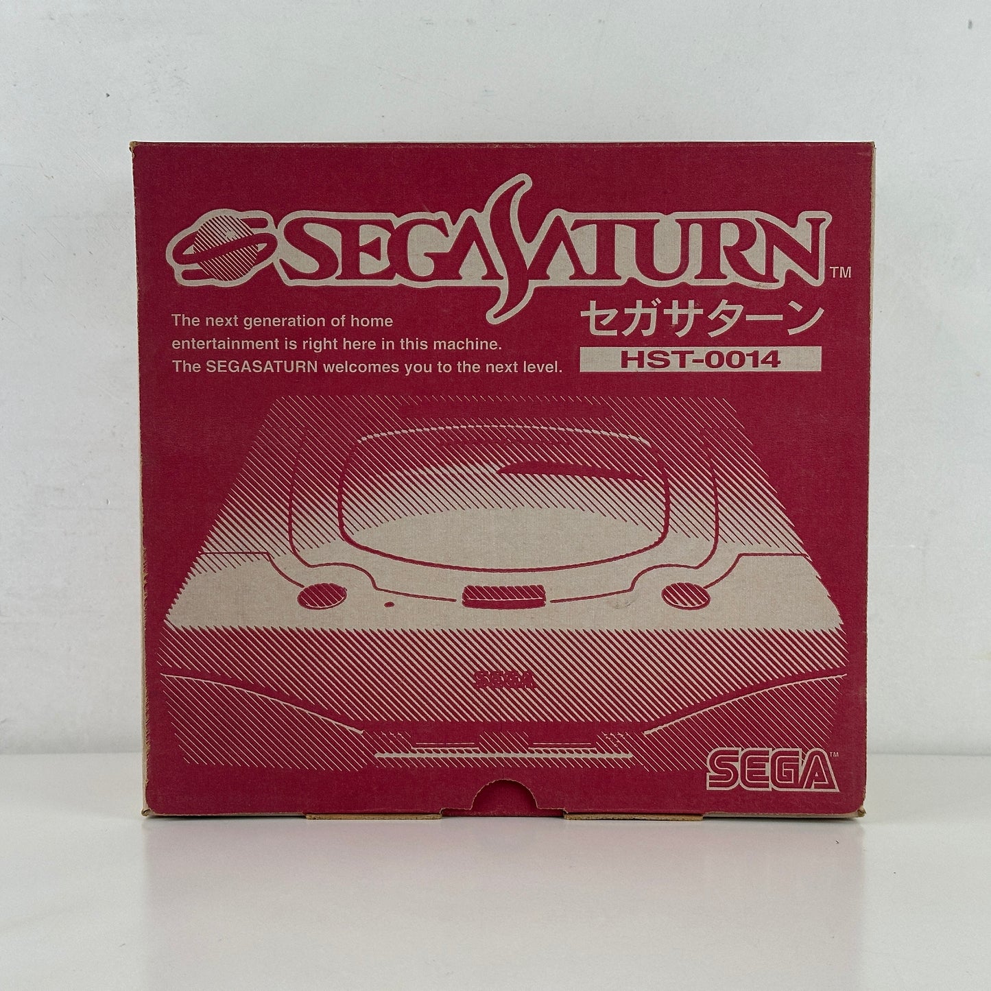 Sega Saturn HST-0014 White Console NTSC-J