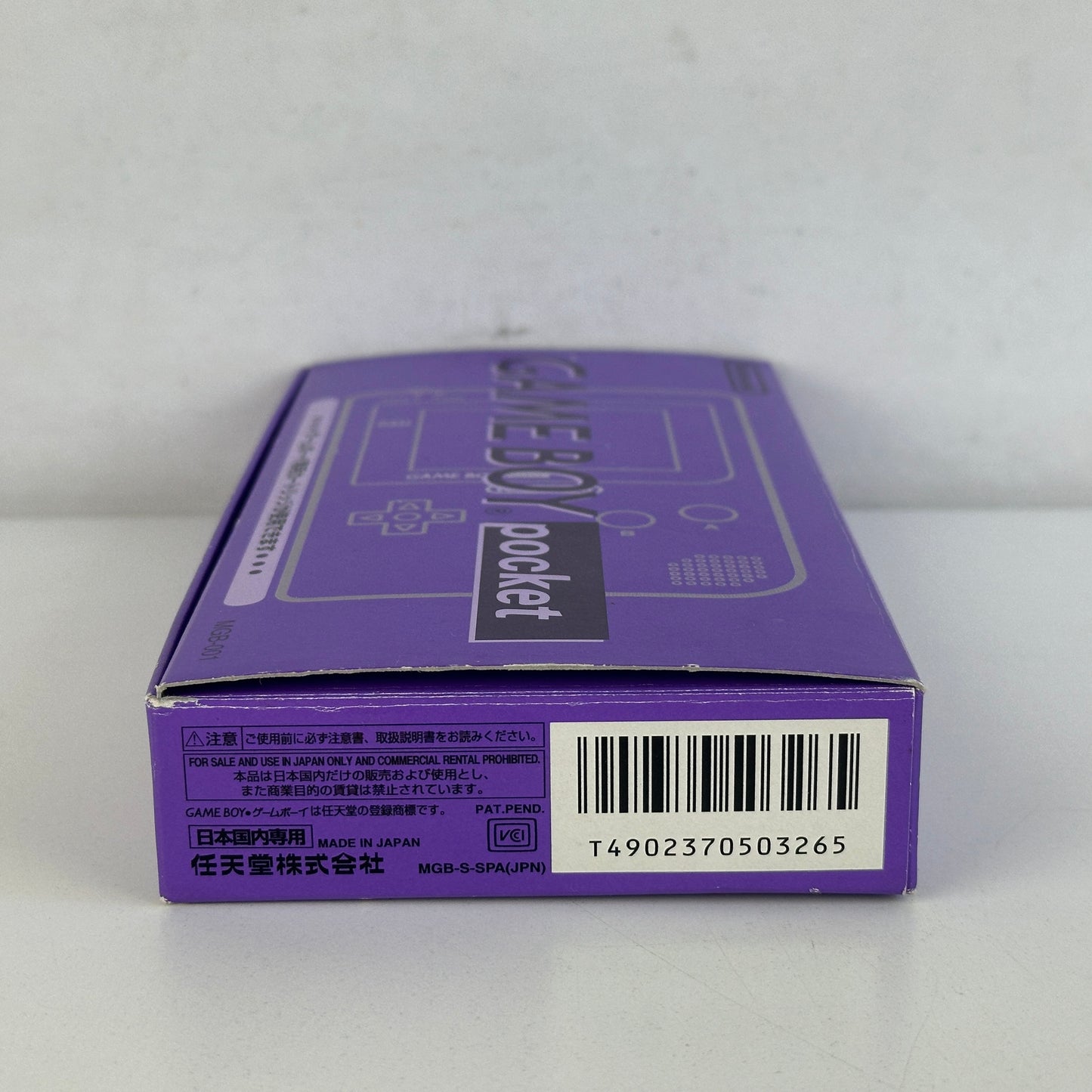Nintendo Game Boy Pocket Clear Purple MGB-001