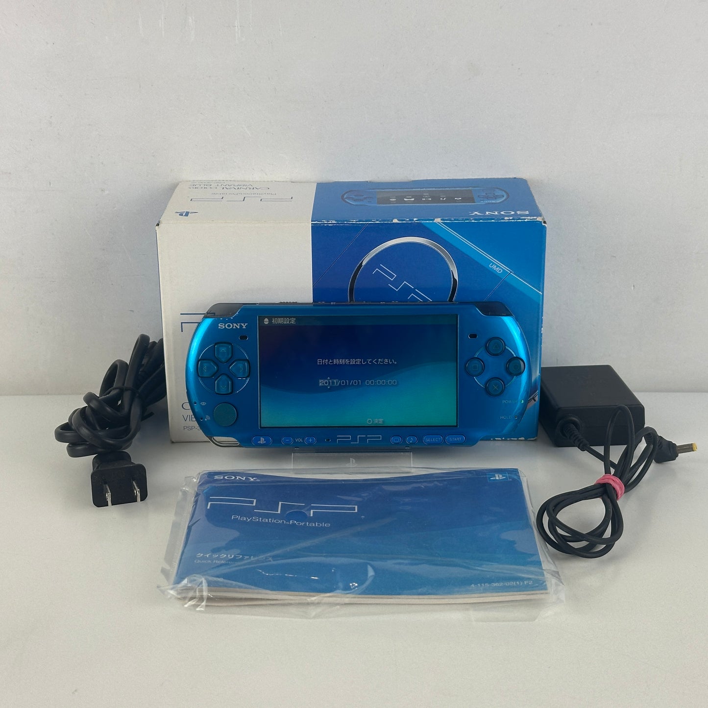 Sony PSP 3000 Vibrant Blue PSP-3000VB