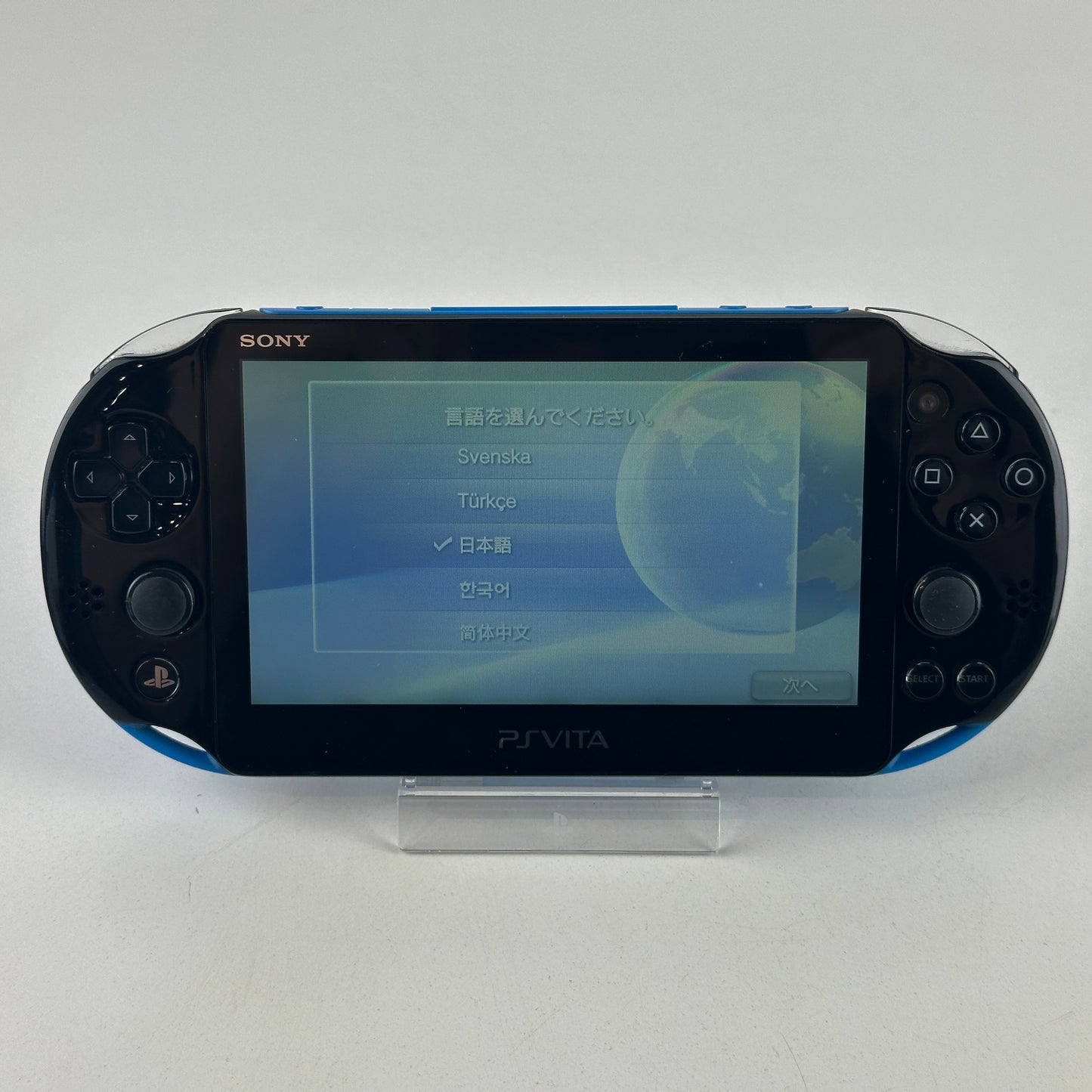 Sony PS Vita Blue Black PCH-2000ZX18
