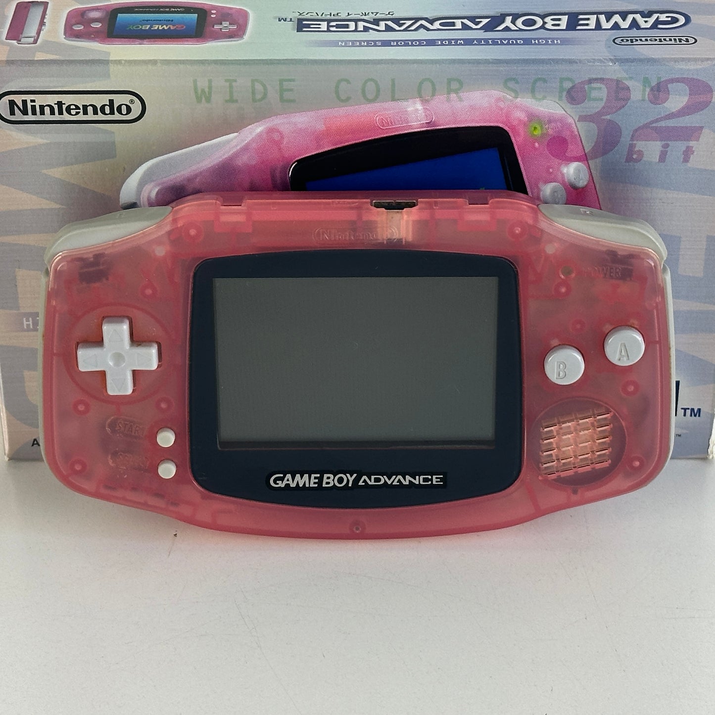 Nintendo Game Boy Advance Milky Pink AGB-001