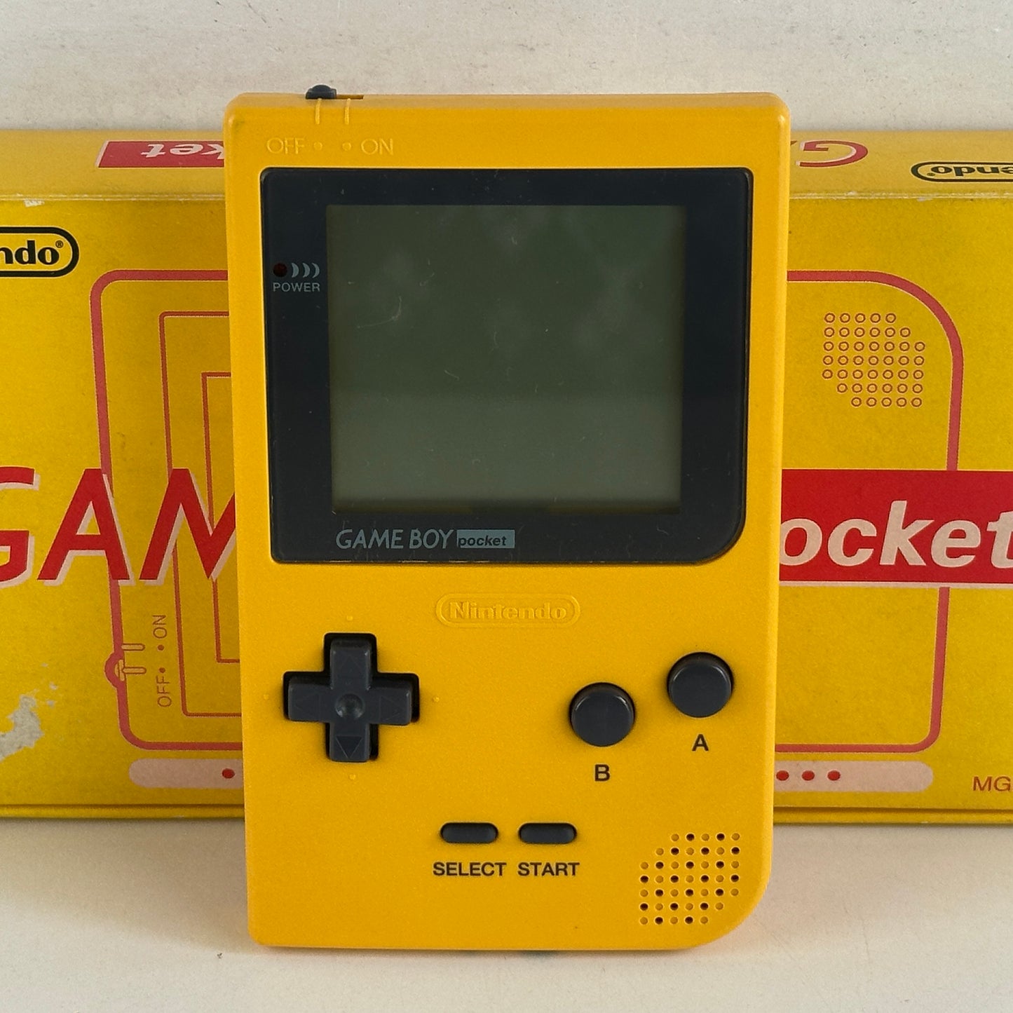Nintendo Game Boy Pocket Yellow MGB-001