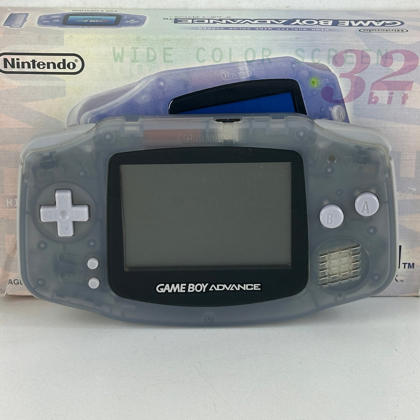 Nintendo Game Boy Advance Milky Blue AGB-001