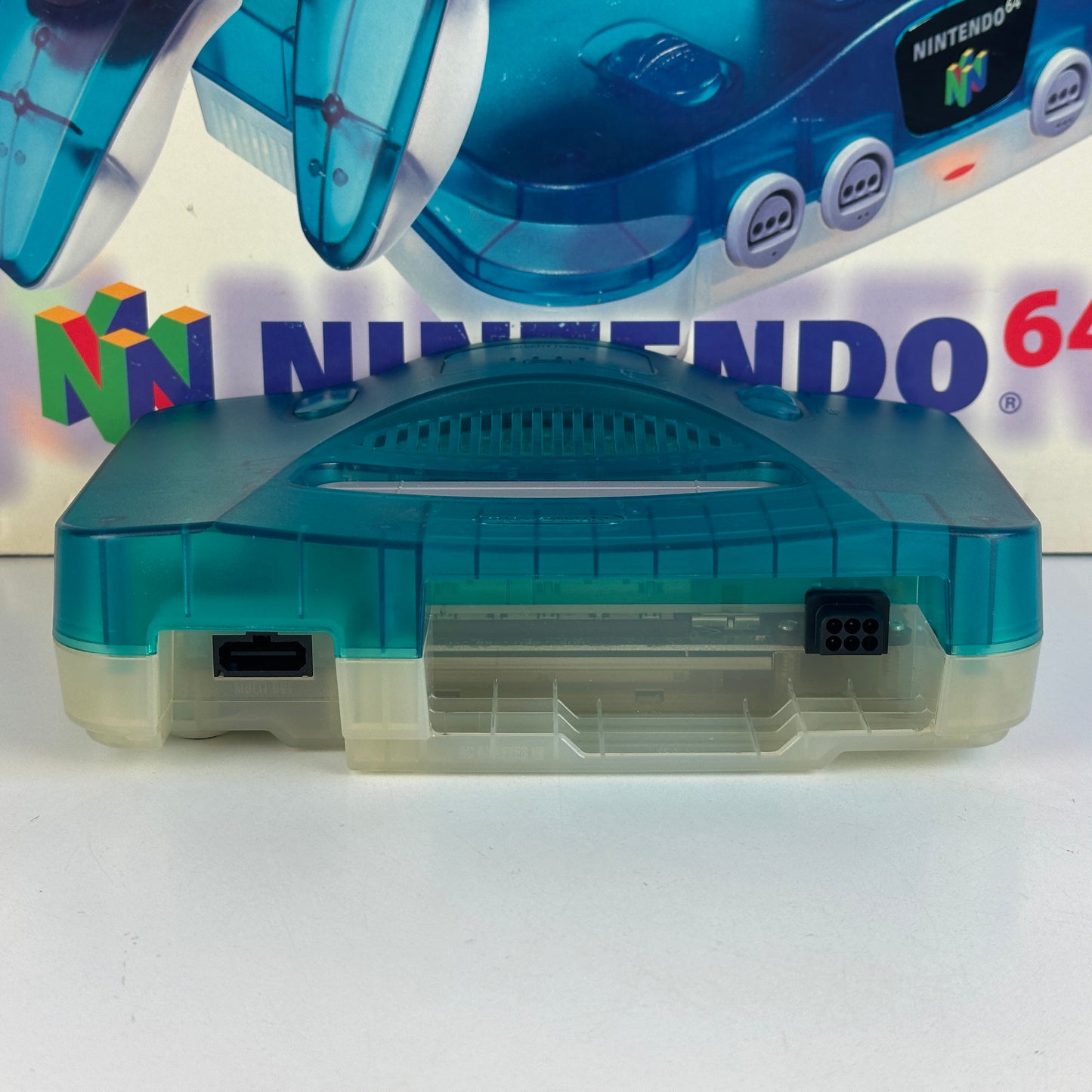 Nintendo 64 Clear Blue NUS-001 Console NTSC-J