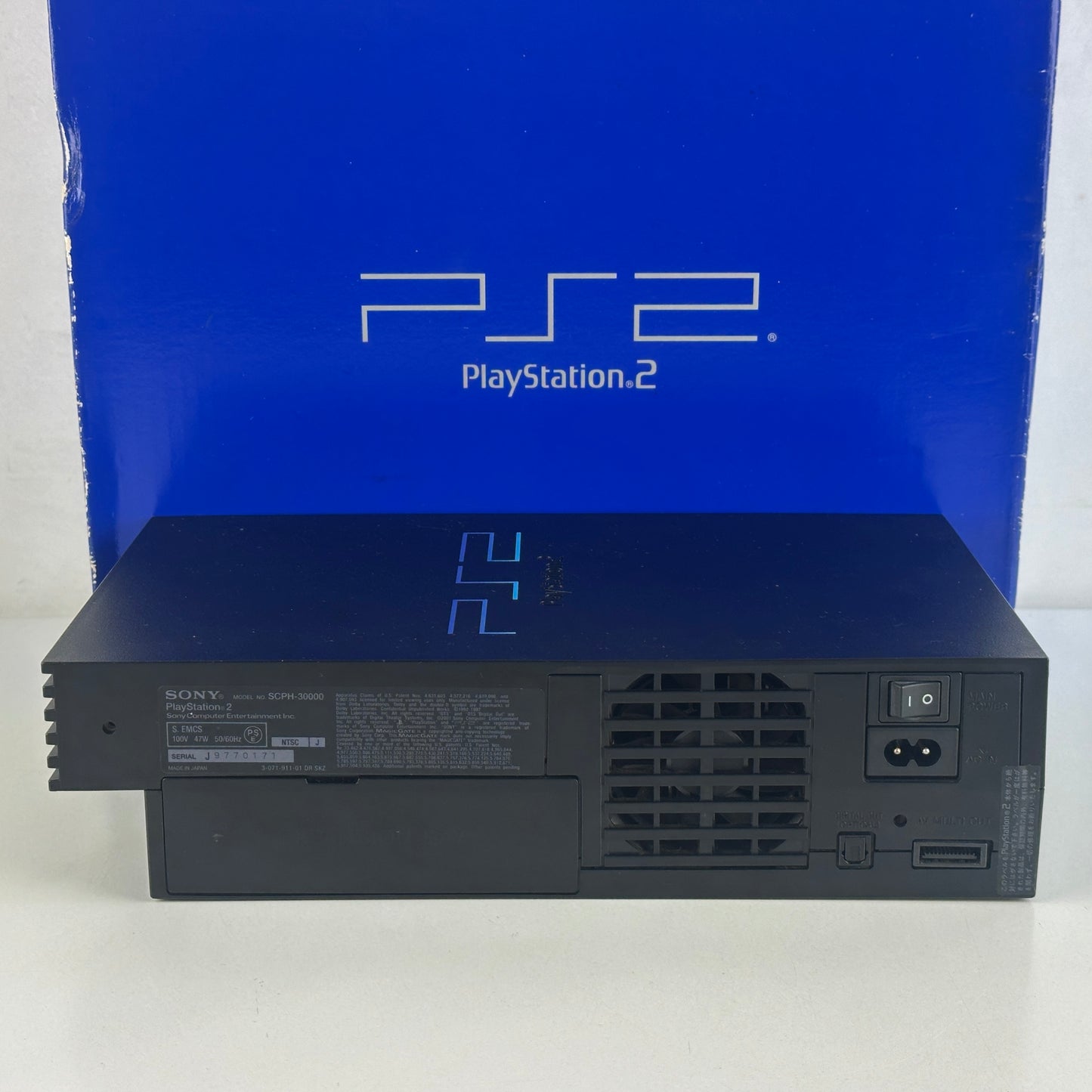 Sony PlayStation 2 Black PS2 SCPH-39001
