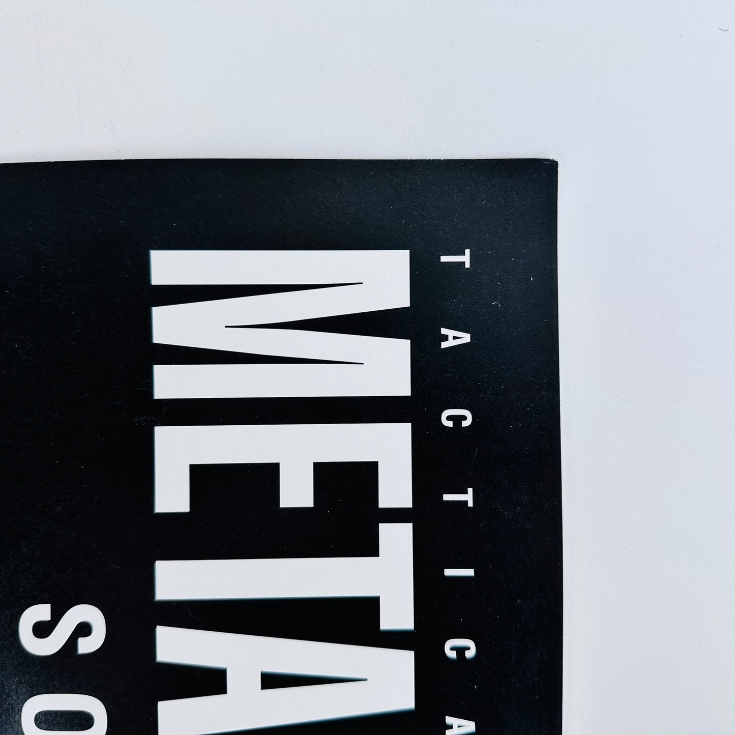 Metal Gear Solid 2 B2 Promo Poster Colonel Campbell