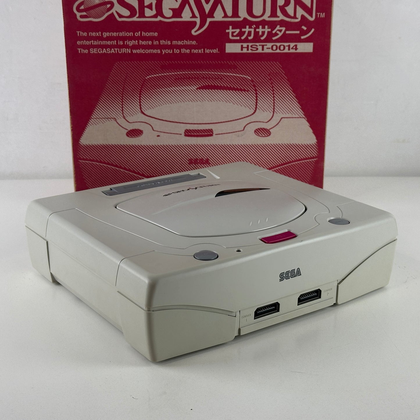 Sega Saturn HST-0014 White Console NTSC-J