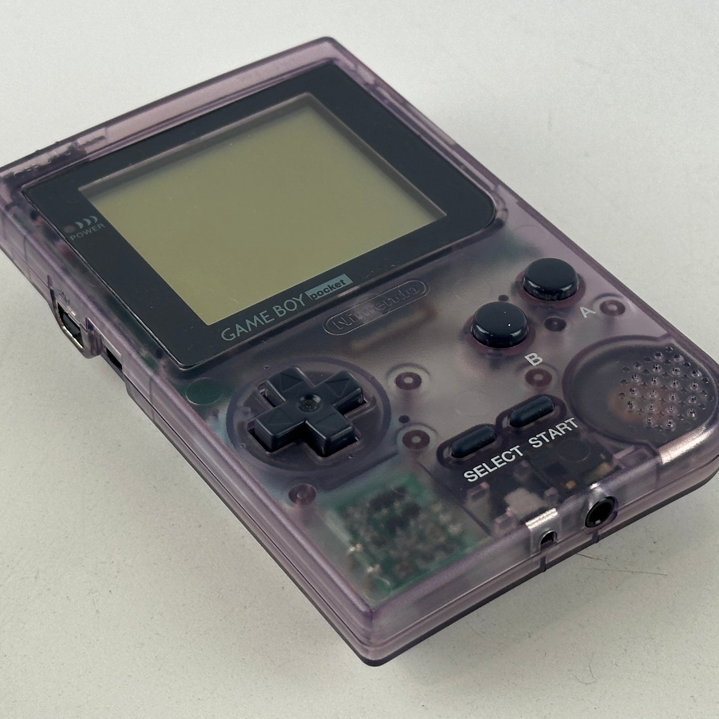Nintendo Game Boy Pocket Clear Purple MGB-001