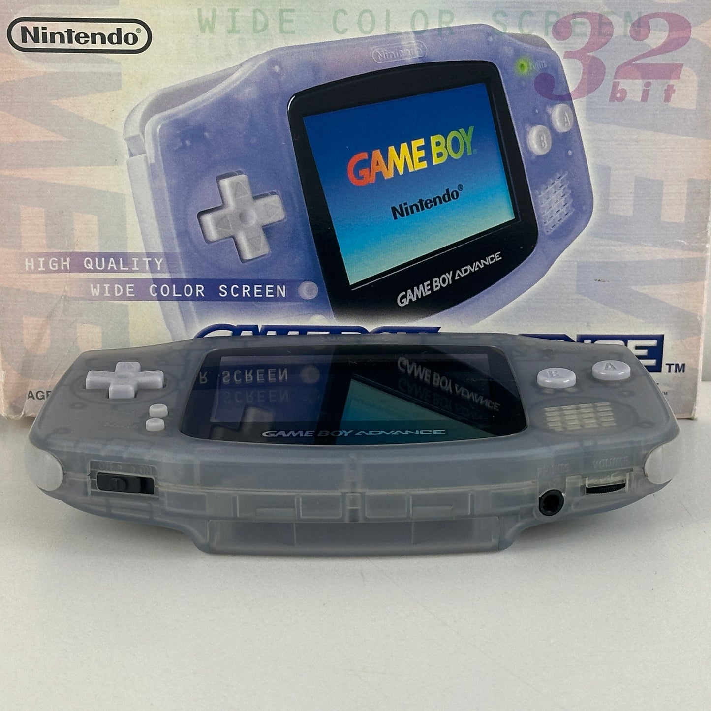 Nintendo Game Boy Advance Milky Blue AGB-001