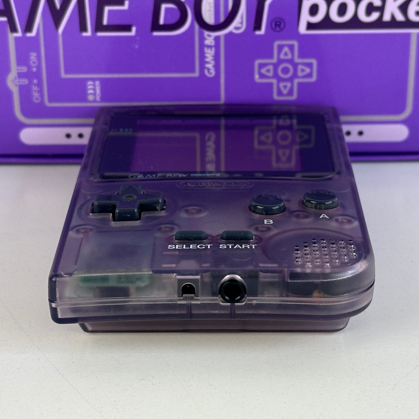 Nintendo Game Boy Pocket Clear Purple MGB-001