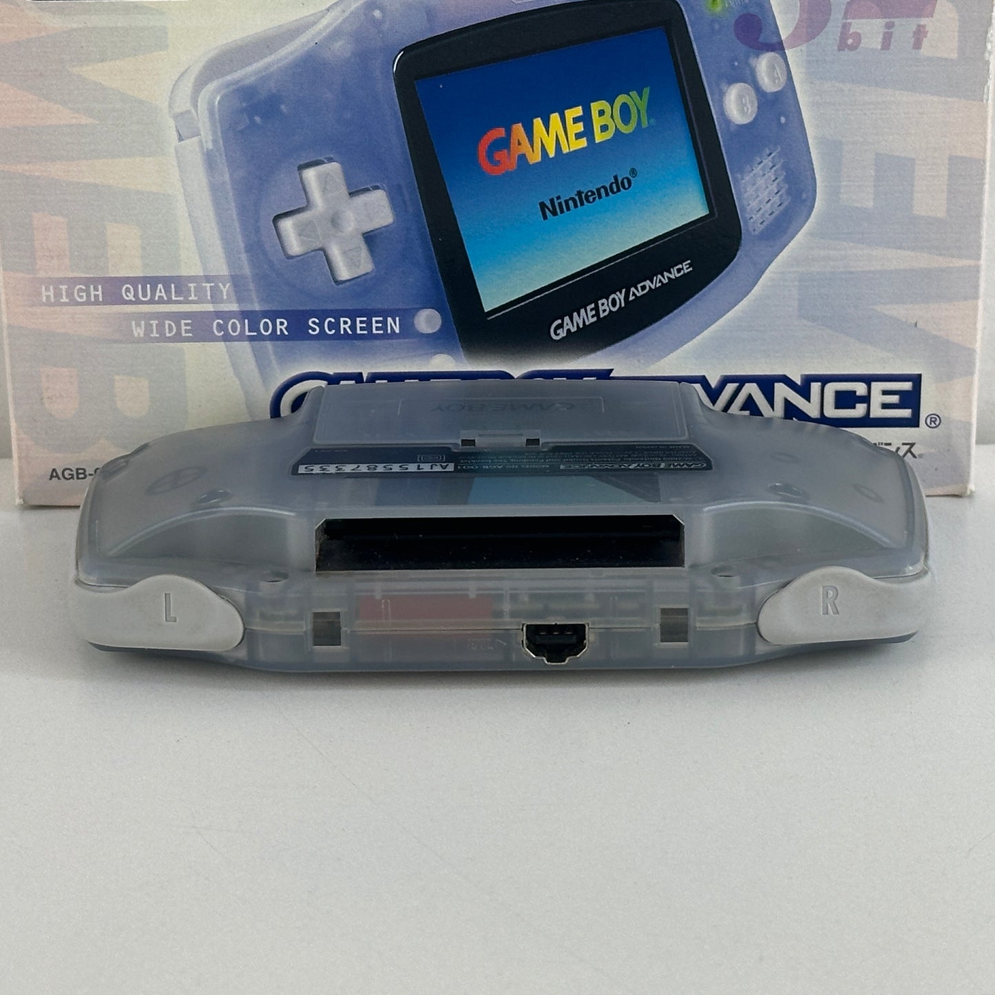 Nintendo Game Boy Advance Milky Blue AGB-001