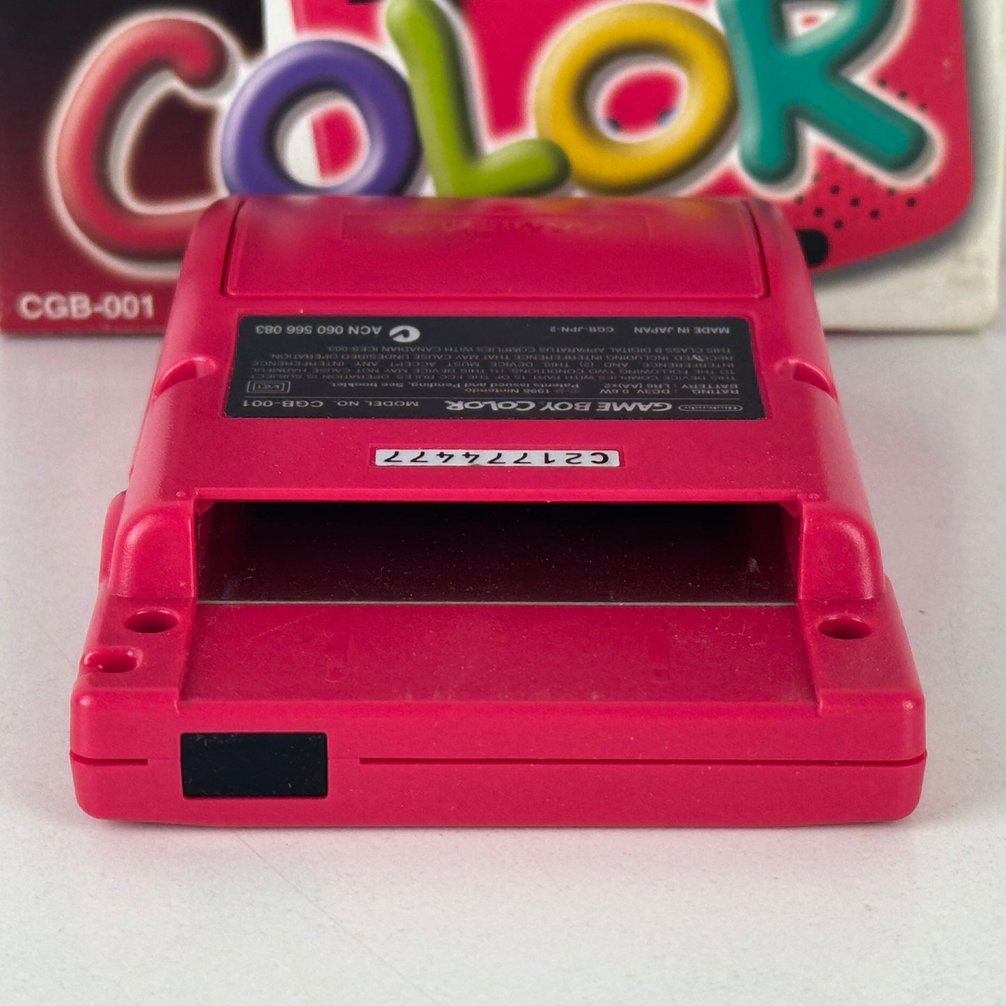 Nintendo Game Boy Color Red CGB-001