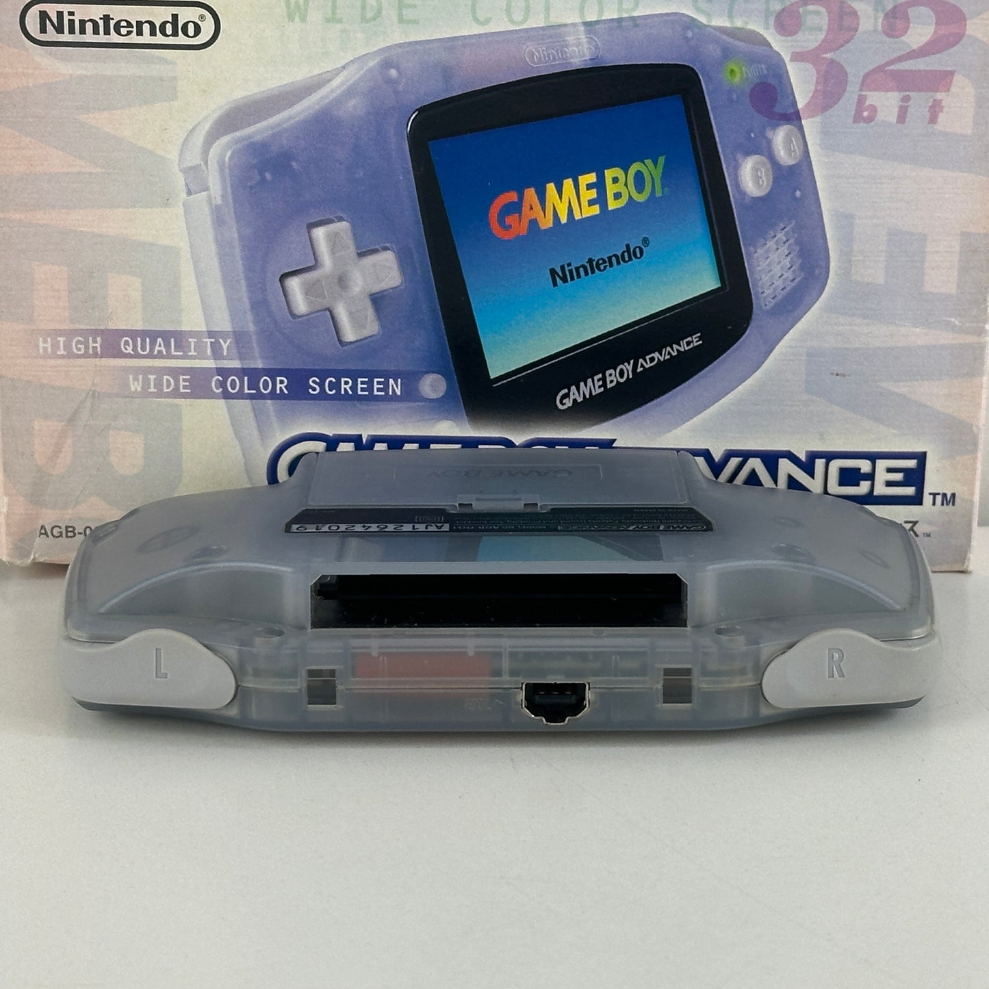 Nintendo Game Boy Advance Milky Blue AGB-001
