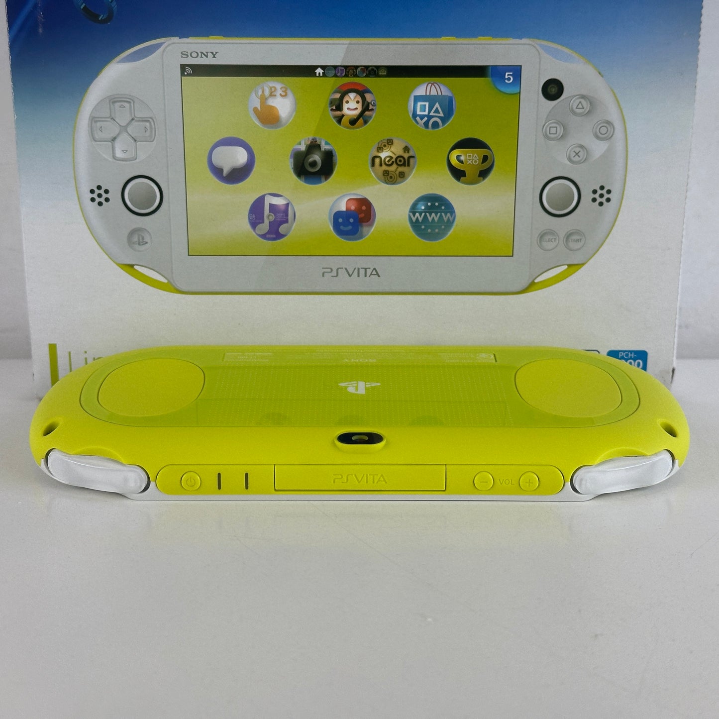 Sony PS Vita Lime Green White PCH-2000ZA13