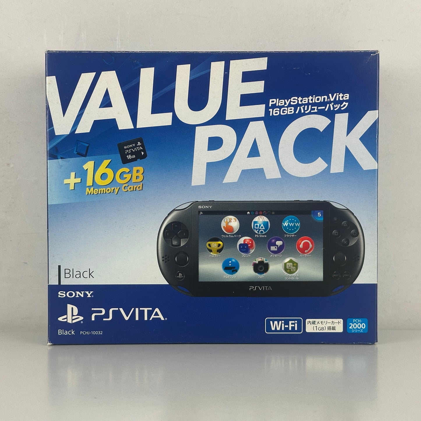 Sony PS Vita Black Value Pack PCH-2000ZX17
