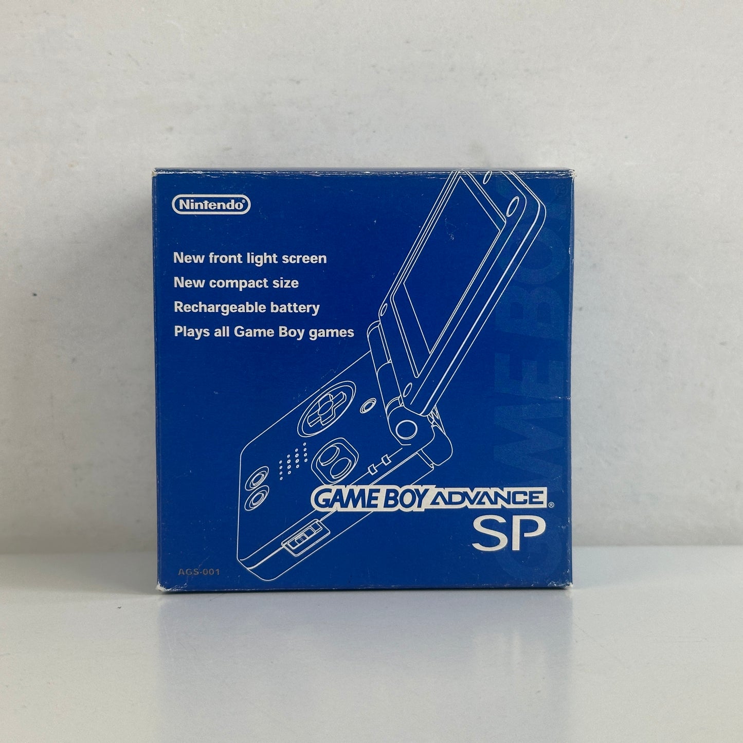 Nintendo Game Boy Advance SP Azurite Blue AGS-001