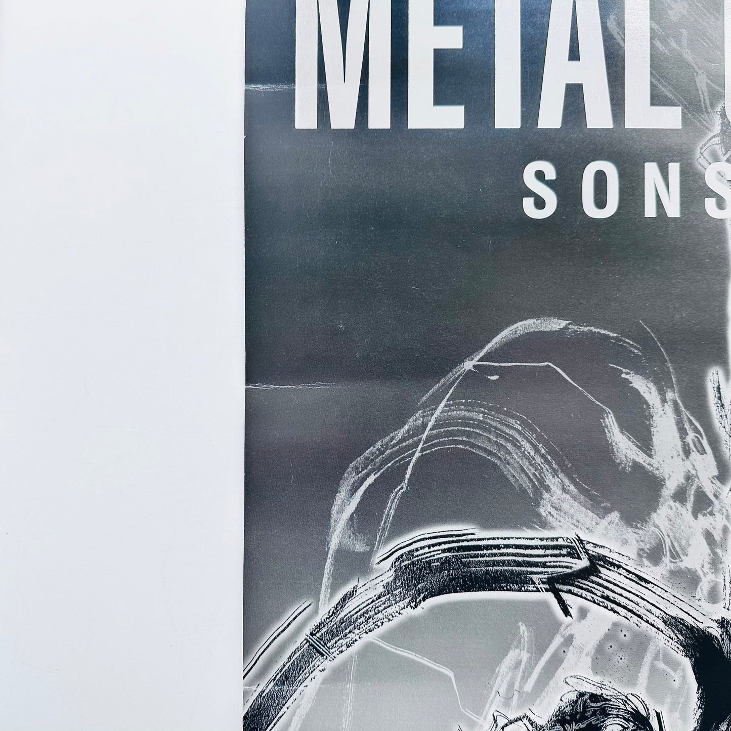 Metal Gear Solid 2 B2 Promo Poster