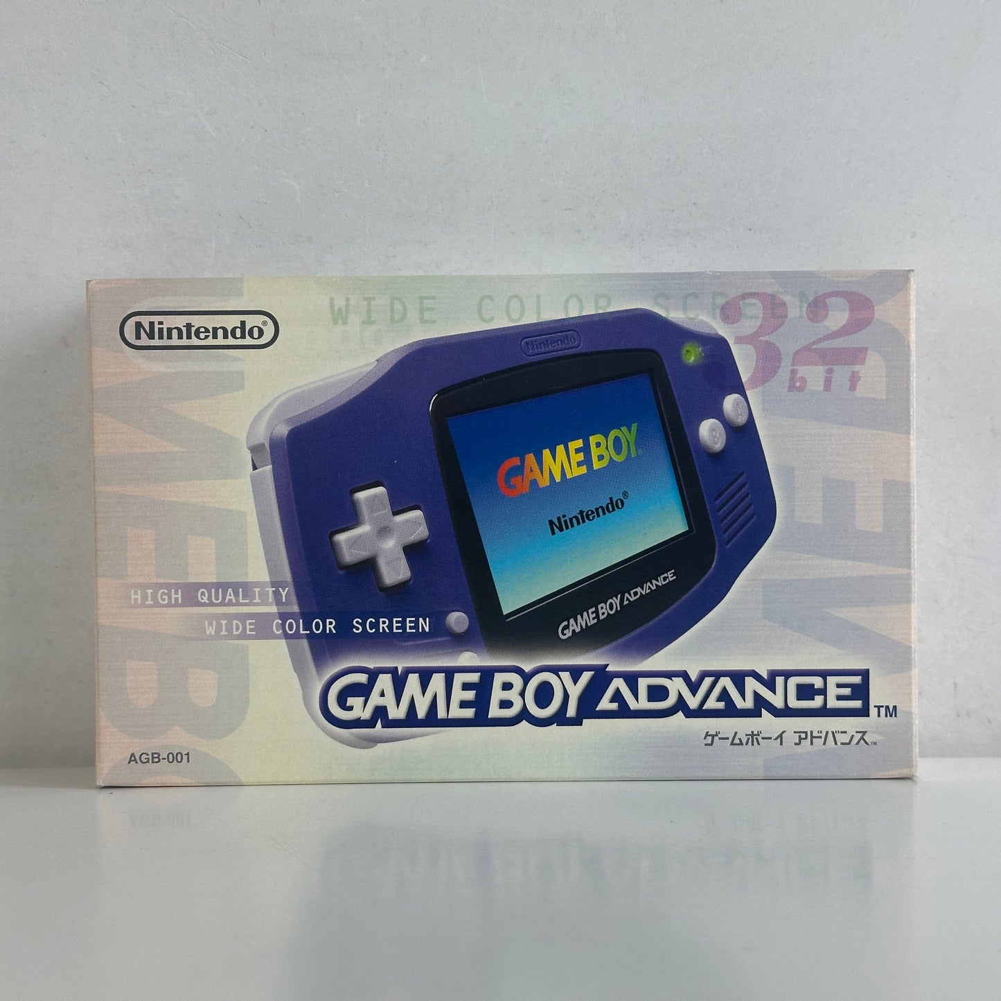 Nintendo Game Boy Advance Purple Violet AGB-001