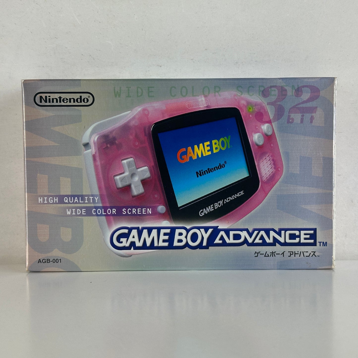 Nintendo Game Boy Advance Milky Pink AGB-001