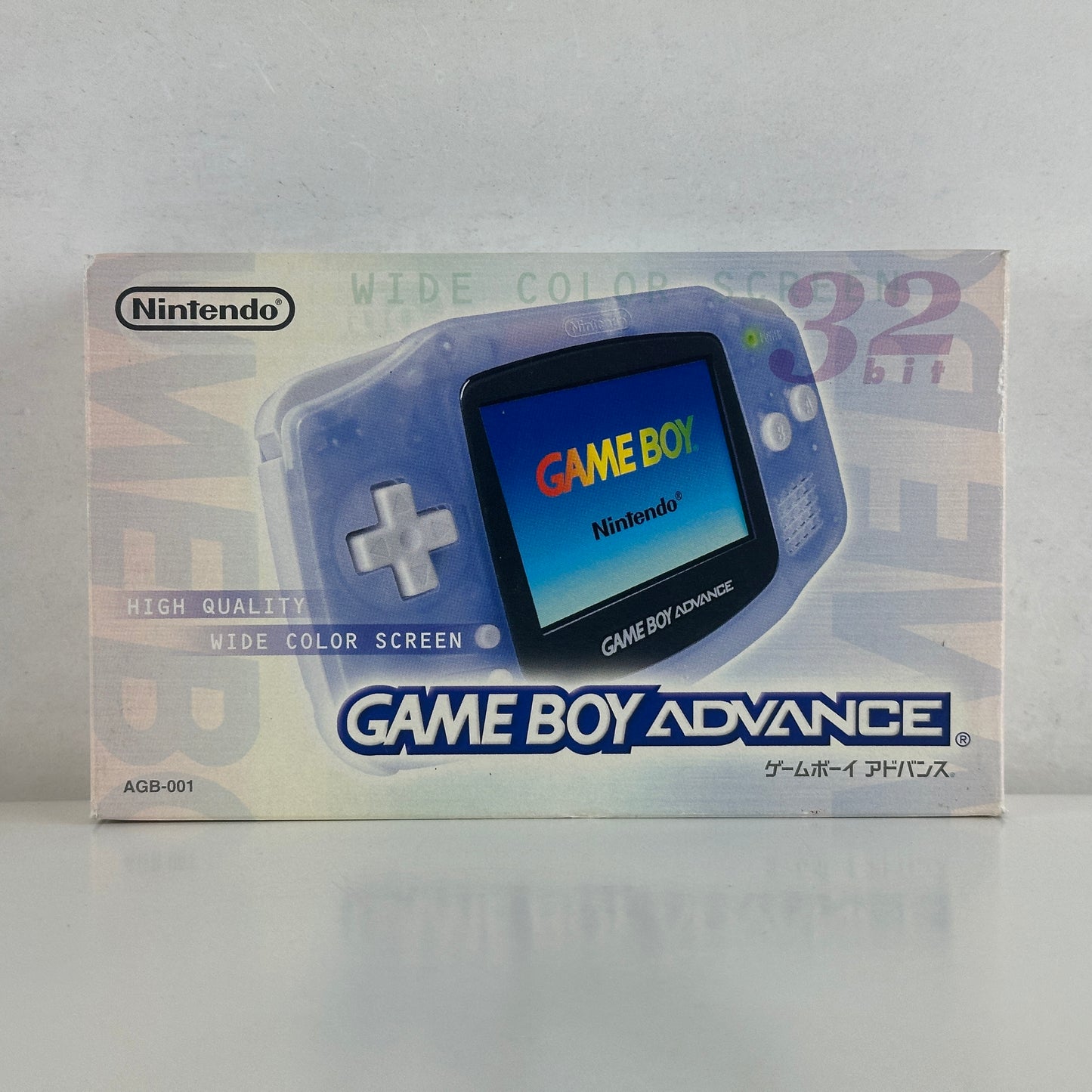 Nintendo Game Boy Advance Milky Blue AGB-001