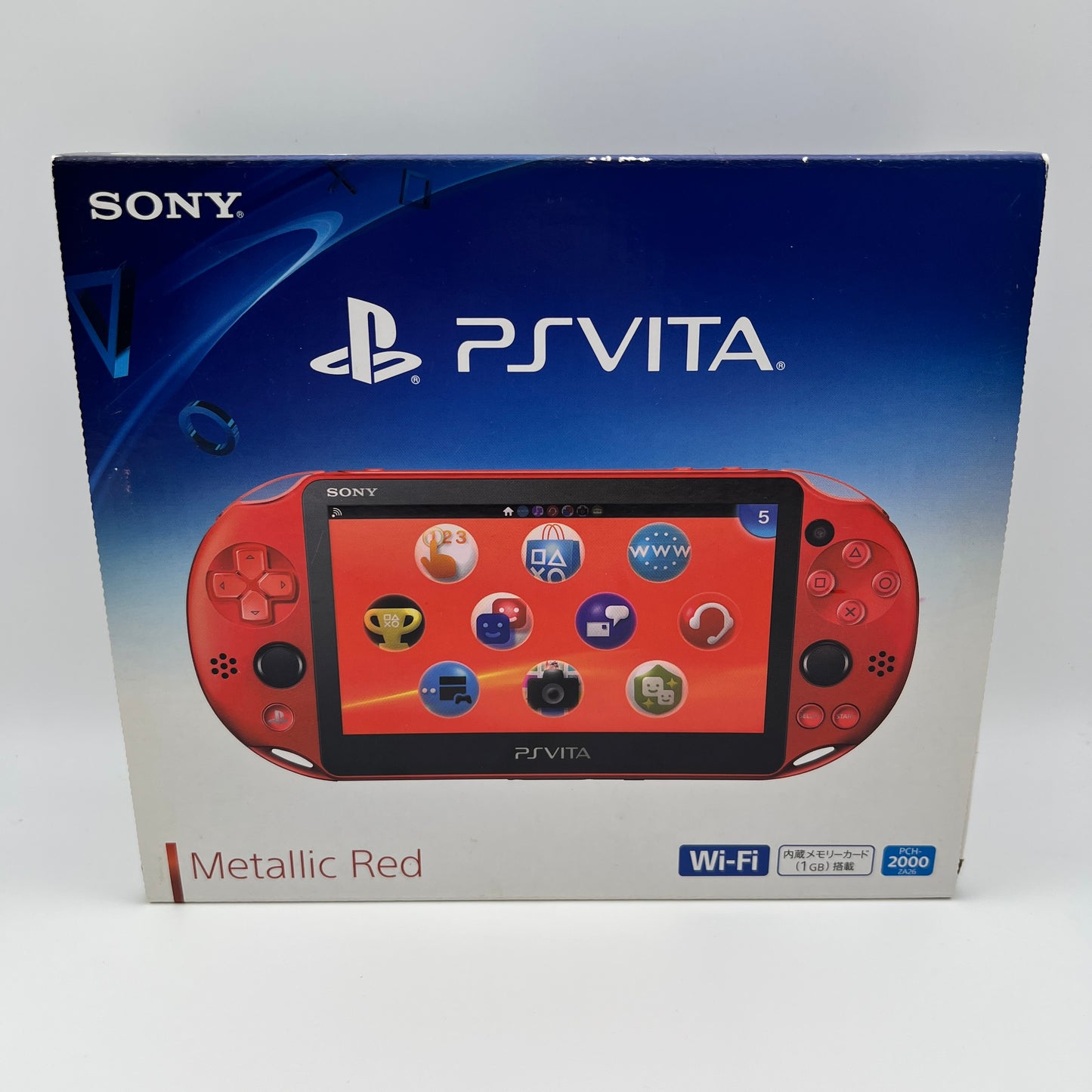 Sony PS Vita Metallic Red PCH-2000ZA26