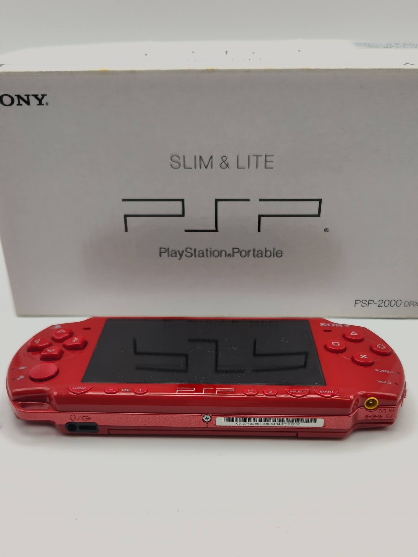 Sony PSP 2000 Deep Red Value Pack PSP-2000DR