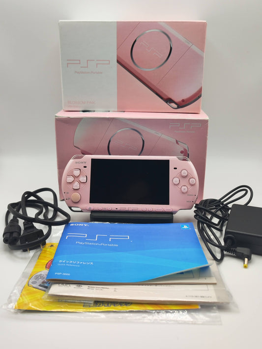 Sony PSP 3000 Blossom Pink Value Pack PSP-3000BP
