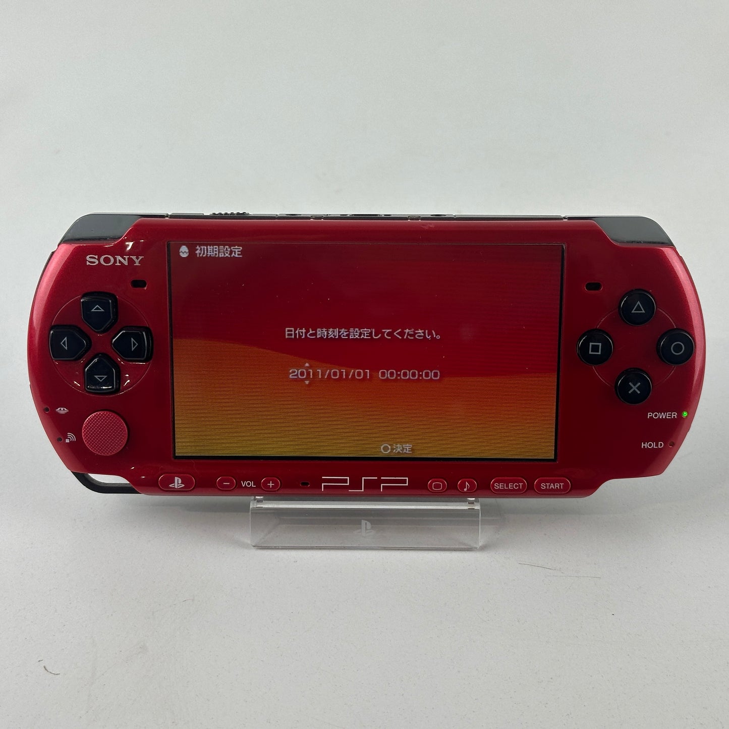 Sony PSP 3000 Red Black PSP-3000XRB No Box
