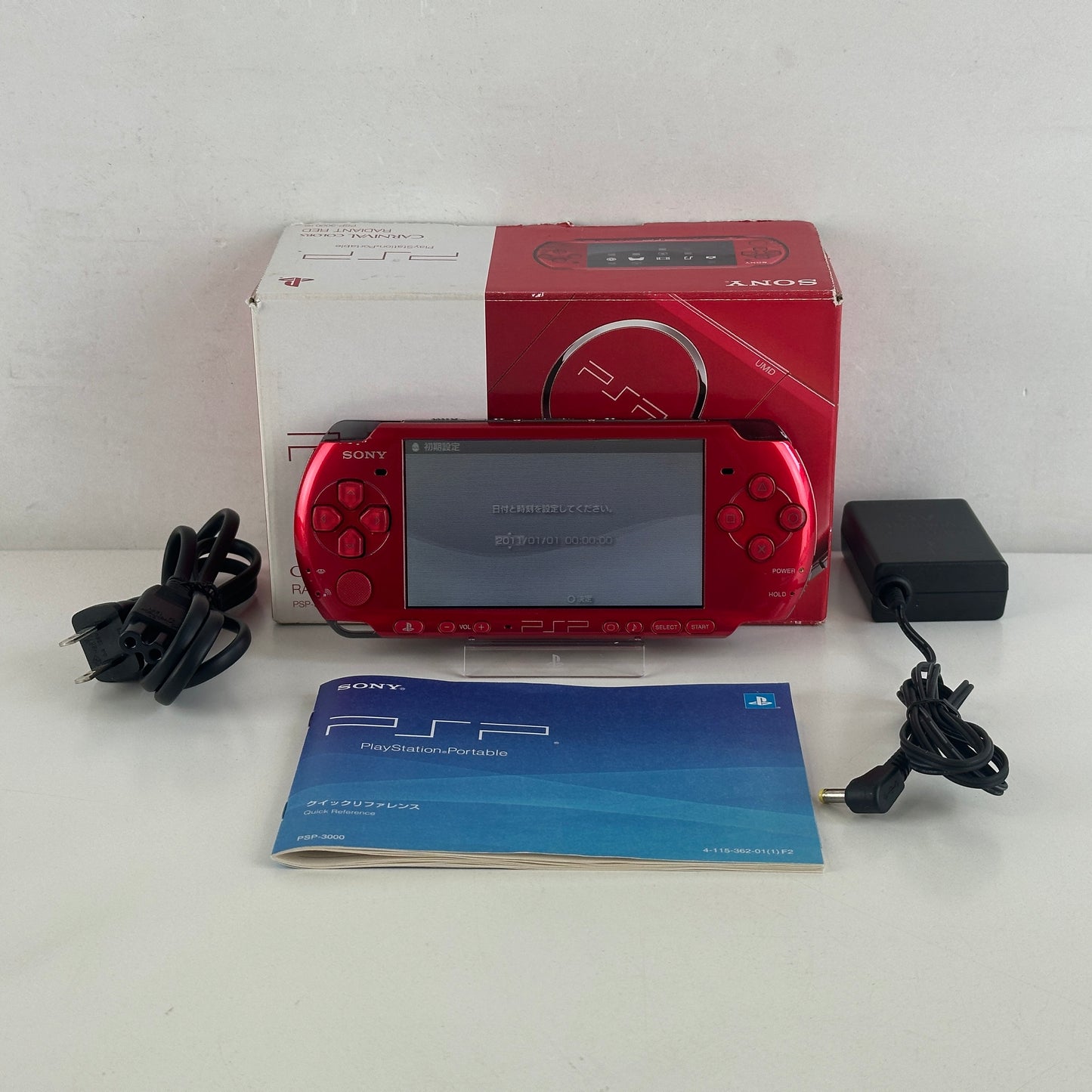 Sony PSP 3000 Radiant Red PSP-3000RR