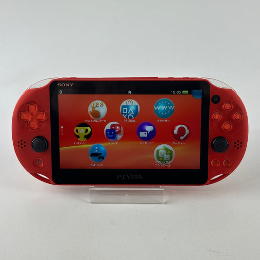 [ RARE ] Sony PS Vita Metallic Red PCH-2000ZA26 No Box