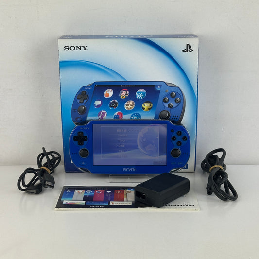 [ RARE ] Sony PS Vita Sapphire Blue PCH-1000ZA04