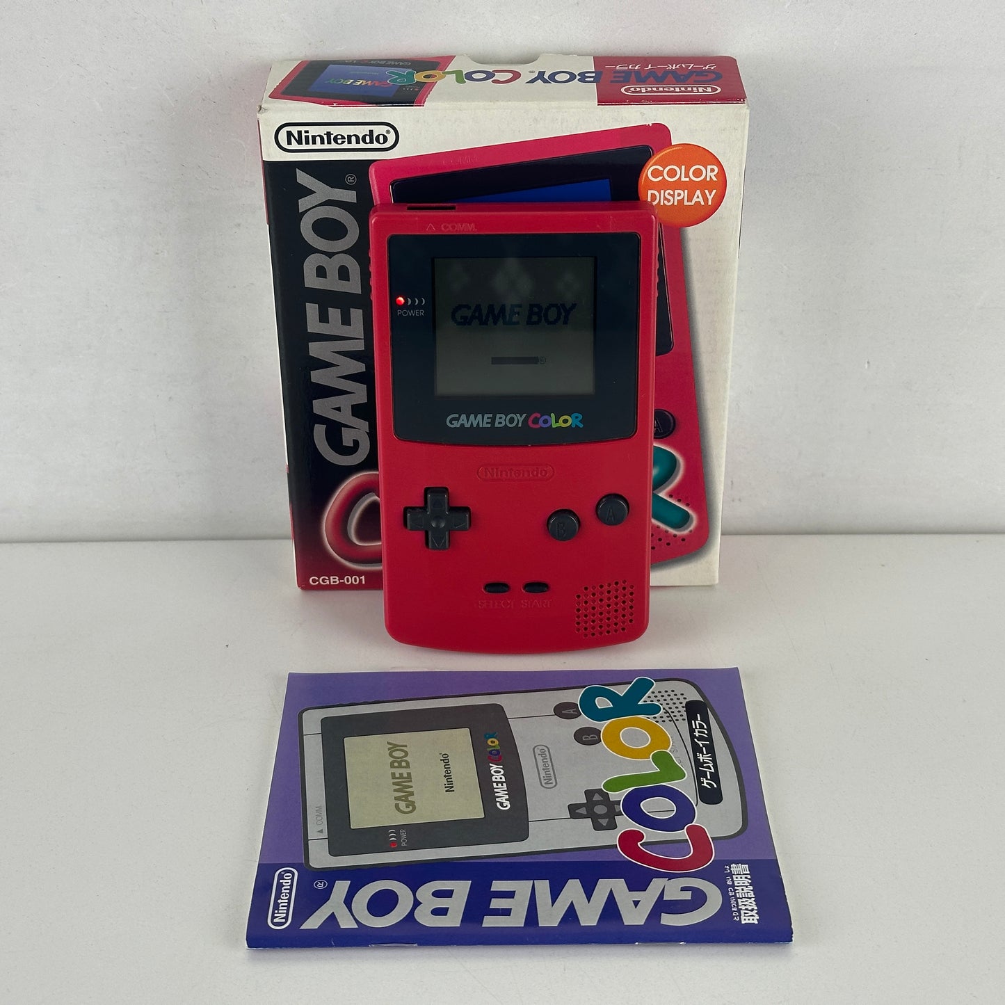 Nintendo Game Boy Color Red CGB-001