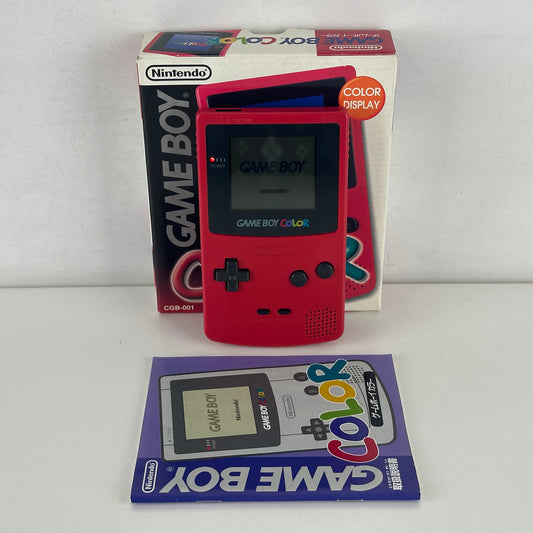 Nintendo Game Boy Color Red CGB-001