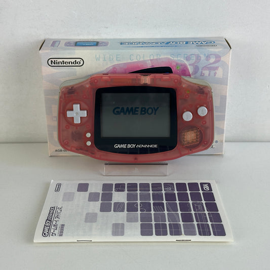 Nintendo Game Boy Advance Milky Pink AGB-001