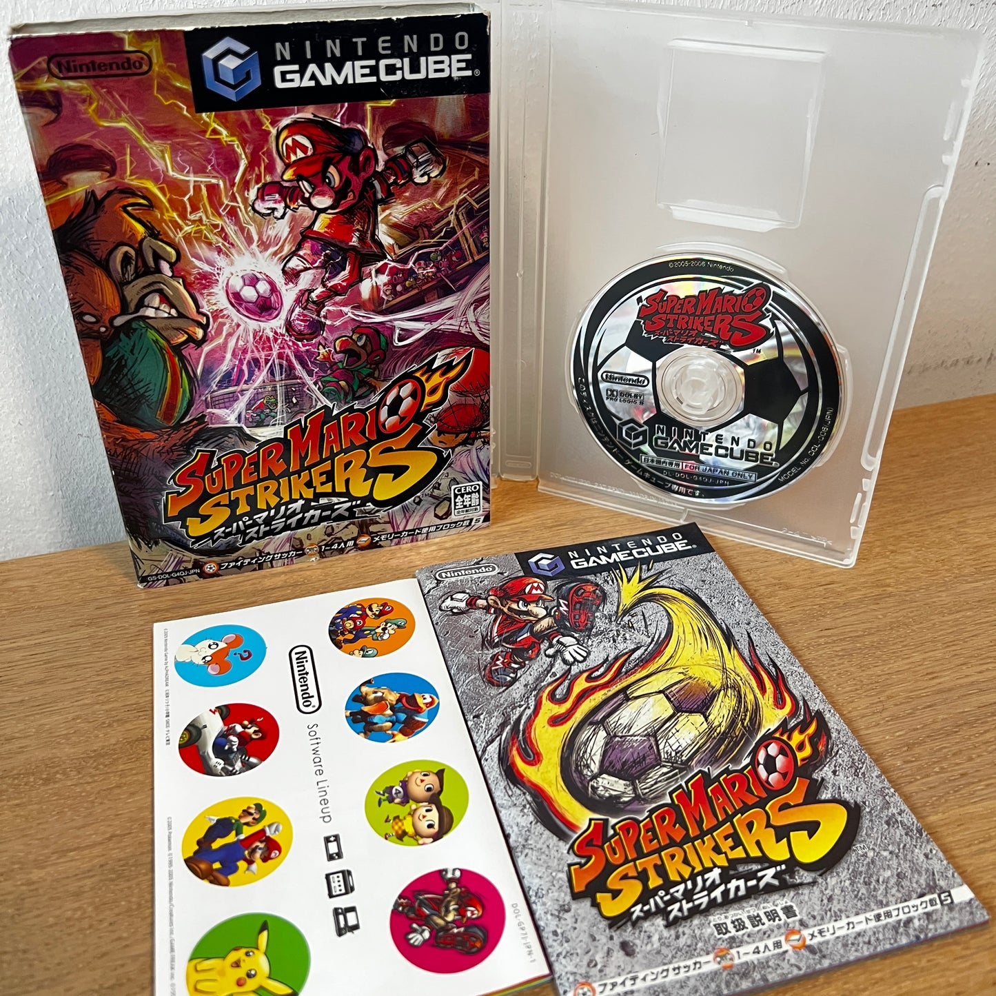 Super Mario Strikers Nintendo GameCube NTSC-J