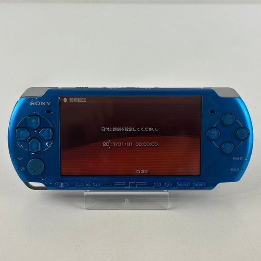 Sony PSP 3000 Vibrant Blue PSP-3000VB No Box
