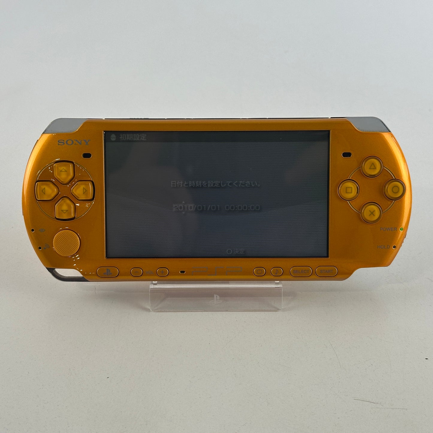 [ RARE ] Sony PSP 3000 Bright Yellow Carnival Colors PSP-3000BY No Box