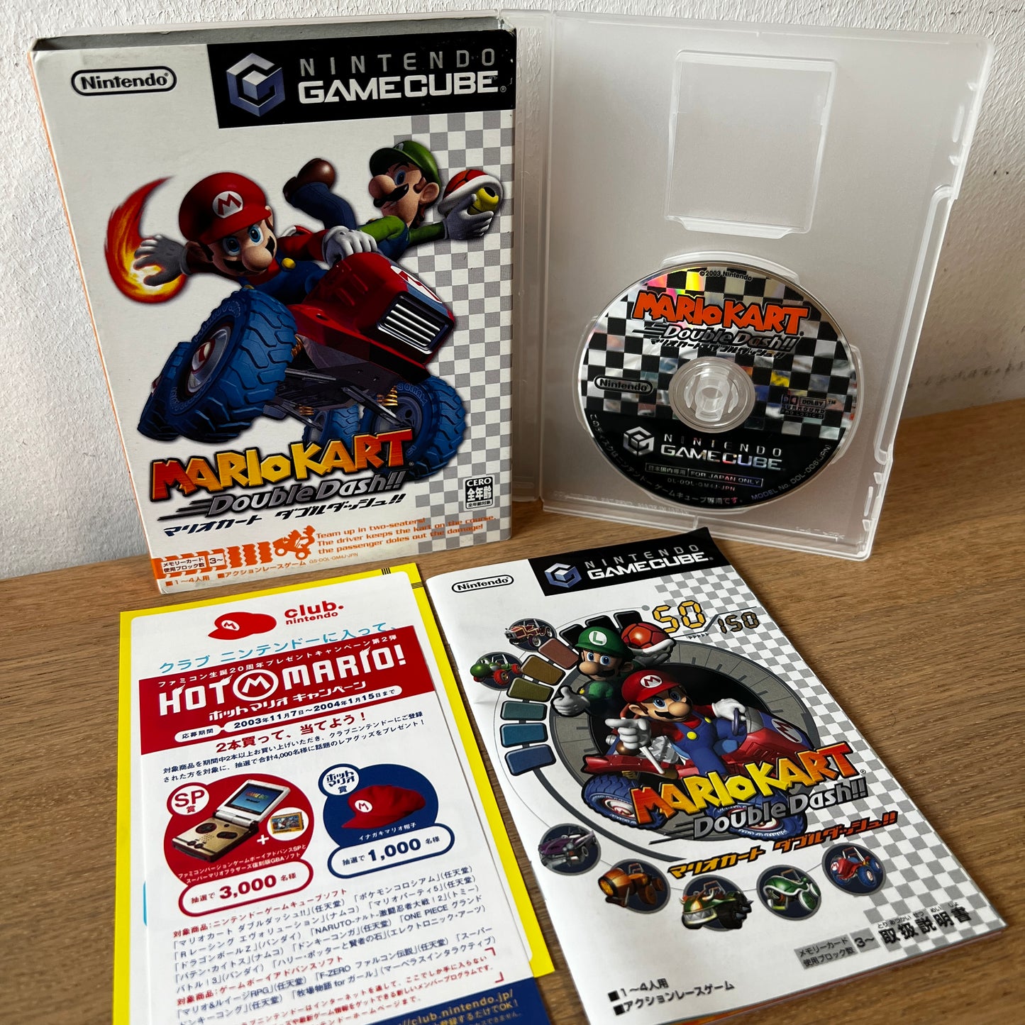 Mario Kart Double Dash Nintendo GameCube NTSC-J