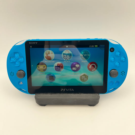 Sony PS Vita Aqua Blue PCH-2000ZA23 No Box