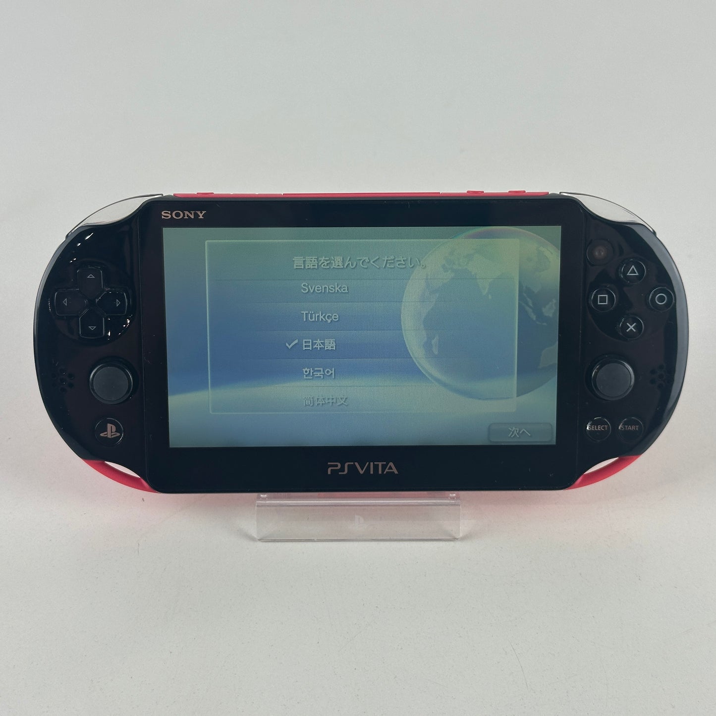 Sony PS Vita Red Black PCH-2000ZX17 No Box