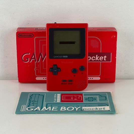 Nintendo Game Boy Pocket Red MGB-001