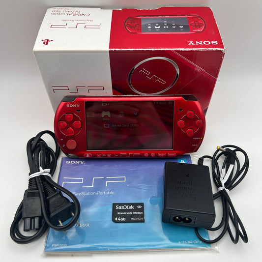 Sony PSP 3000 Radiant Red PSP-3000RR