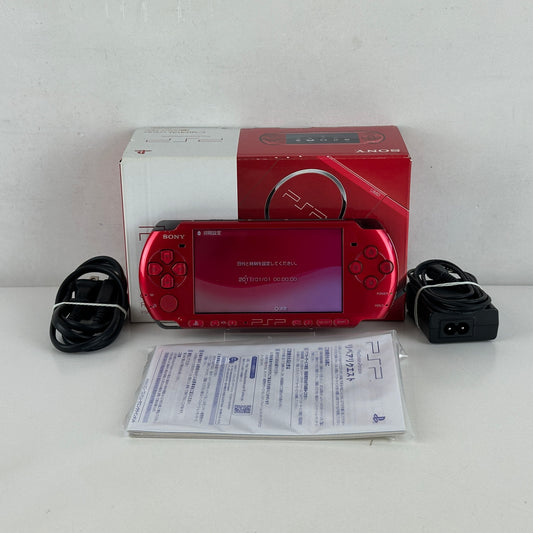 Sony PSP 3000 Radiant Red PSP-3000RR