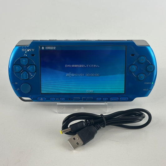 Sony PSP 3000 Vibrant Blue PSP-3000VB No Box