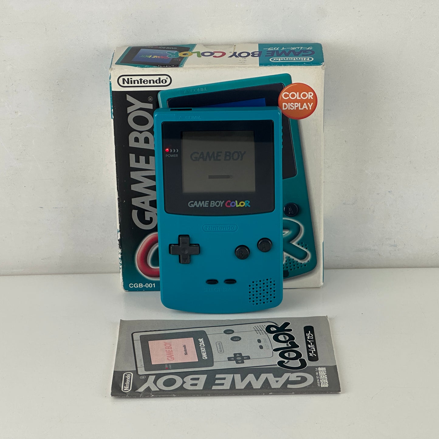 Nintendo Game Boy Color Blue CGB-001
