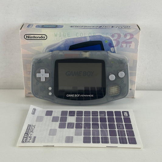 Nintendo Game Boy Advance Milky Blue AGB-001