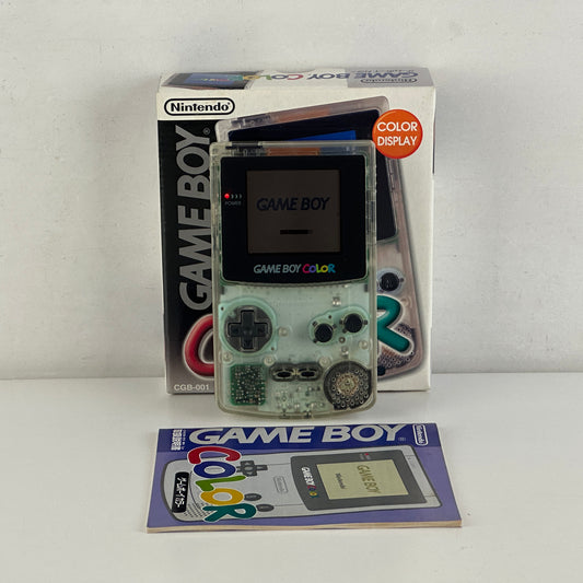 Nintendo Game Boy Color Clear Skeleton CGB-001