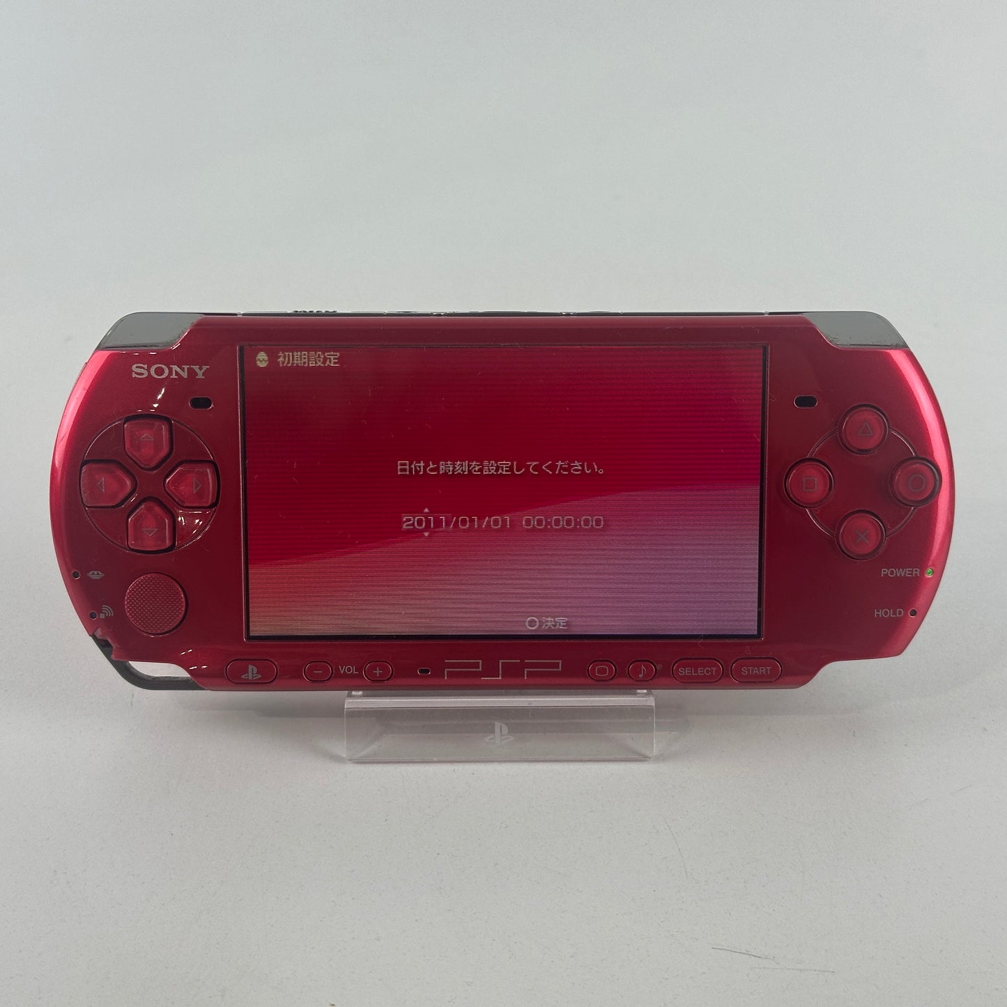 Sony PSP 3000 Radiant Red PSP-3000RR No Box
