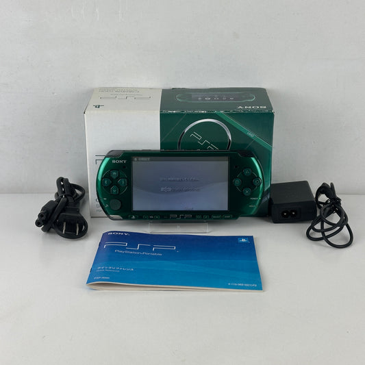 [ RARE ] Sony PSP 3000 Spirited Green Carnival Colors PSP-3000SG