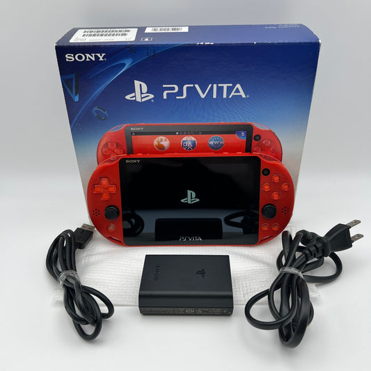 Sony PS Vita Metallic Red PCH-2000ZA26
